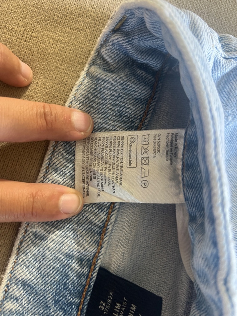 &Denim Ripped Jeans - Picture 9 of 9